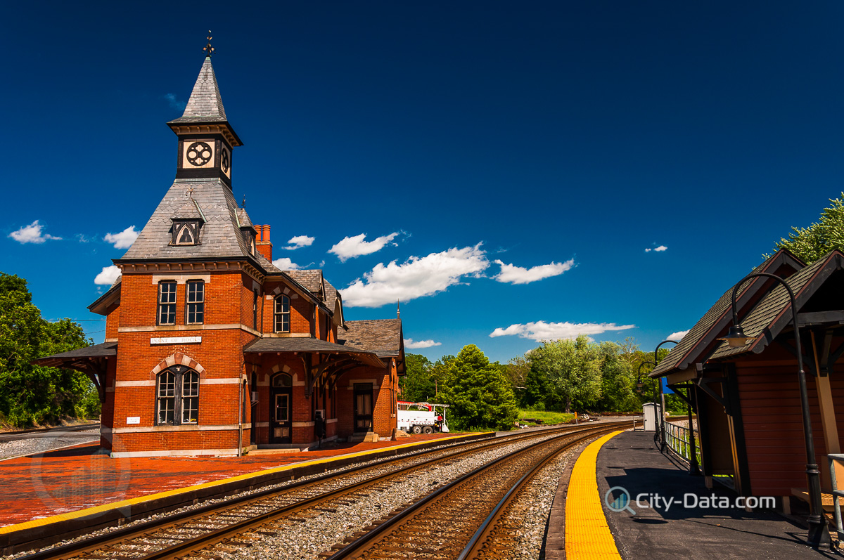 Historic railroad station