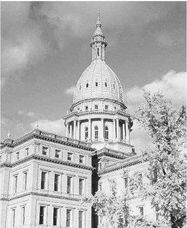 Completed in 1879, the Michigan State Capitol is a National Historic Landmark.