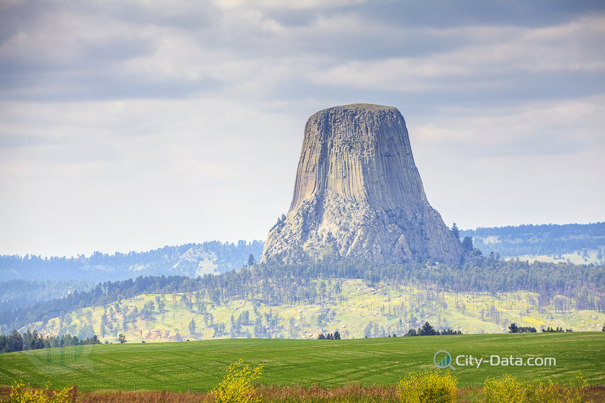 The devils tower national monument