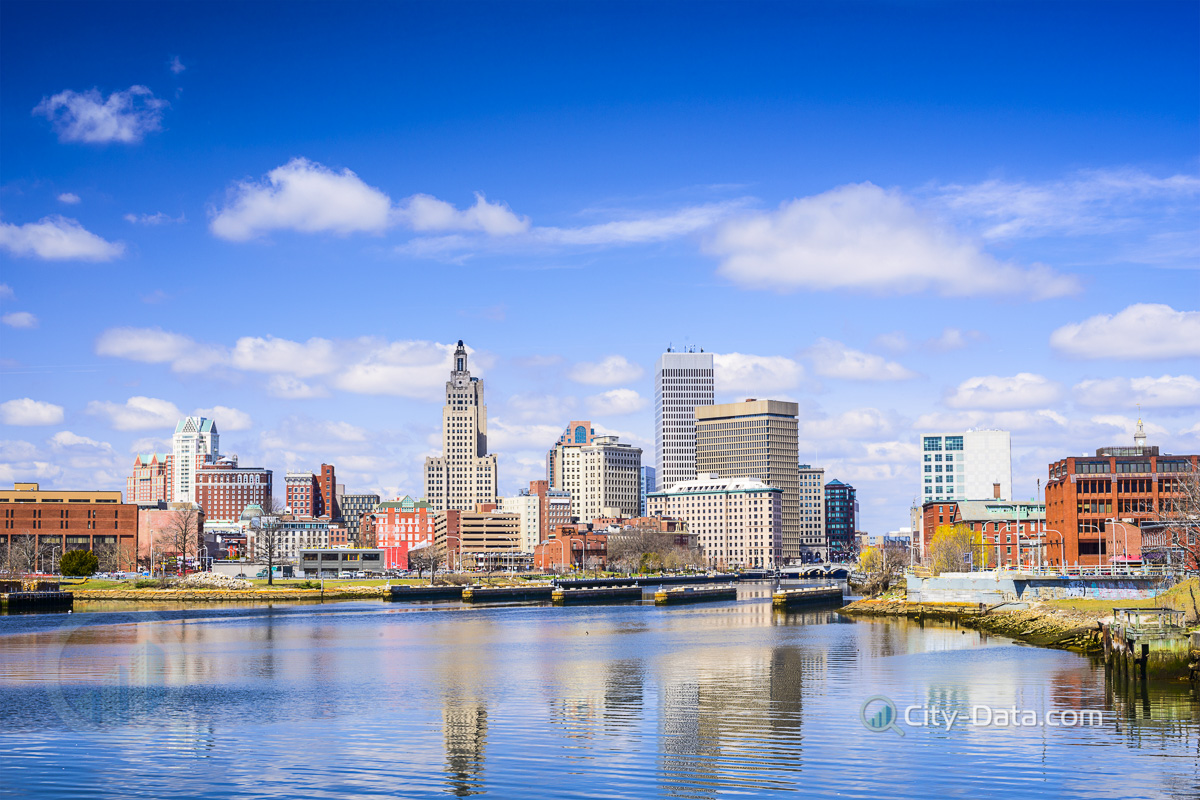 Providence city panorama